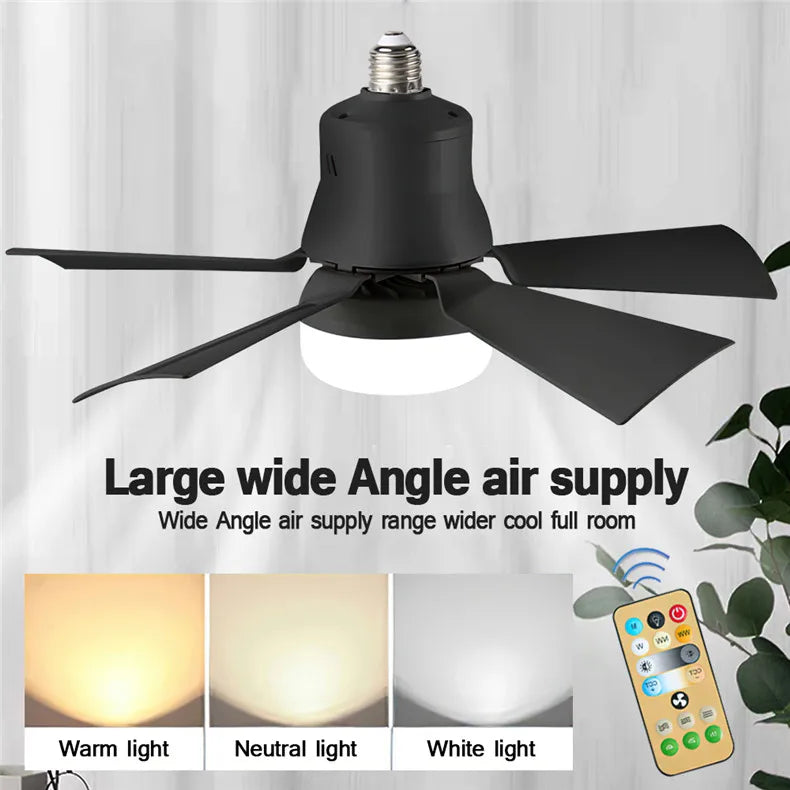 Ceiling fan with light